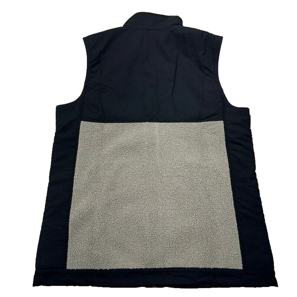 NWT UA Mission Vest Fleece Zip Jacket M Under Armour Black Golf Mens‎ $100